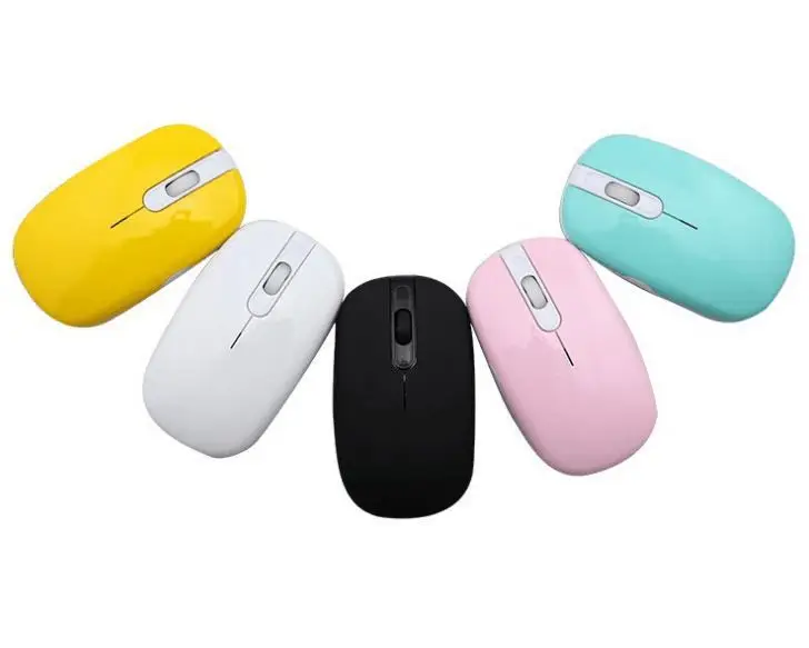 cute wireless mouse usb Optical and mice 2.4G receiver super slim Cordless Scroll Computer PC Mice optical | Компьютеры и офис