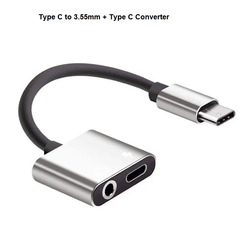 Преобразователь type-c usb type C до 3 5 мм аудио зарядка Переходный кабель передачи