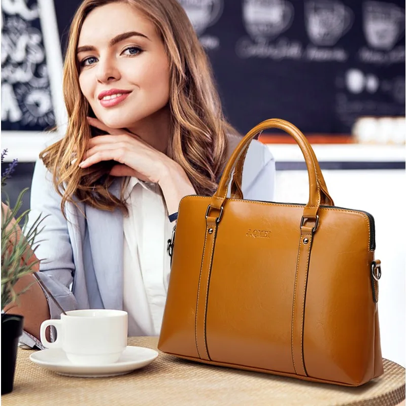 

Pu Waterproof Scratch-resistant Laptop Briefcase 13 14 15 15.6inch Notebook Shoulder Bag Messenger Handbag Sleeve Bag For women
