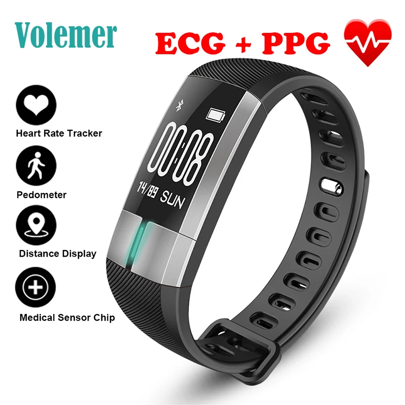 Volemer G20 Smart Band ECG PPG Monitoring Wristband Fitness Tracker
