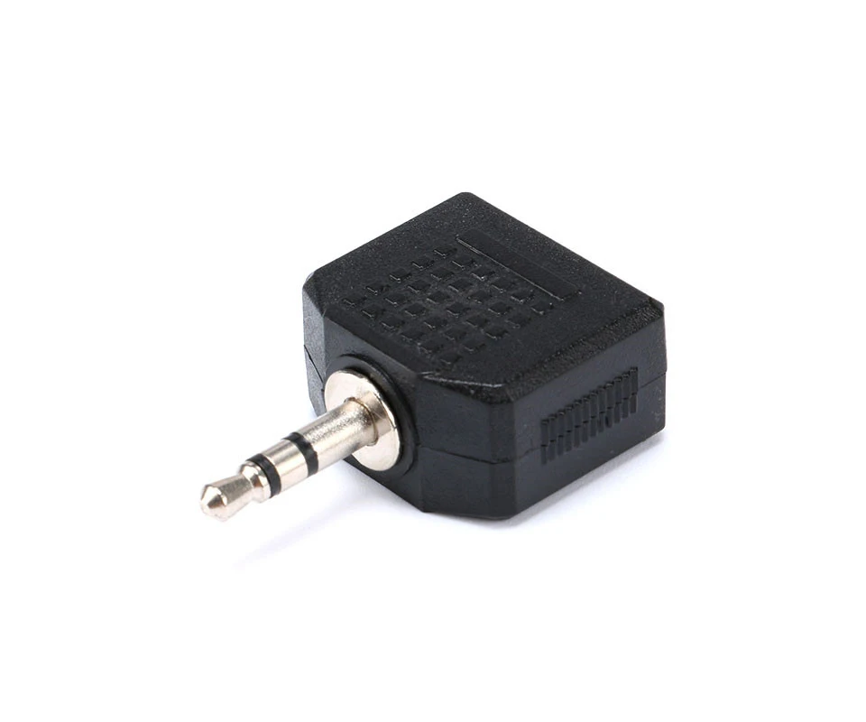 2 Way 3.5mm Stereo Audio Headphone Jack Female Splitter Adapter Earbud Headset Hub for Speaker Amplifier Buy   (1)
