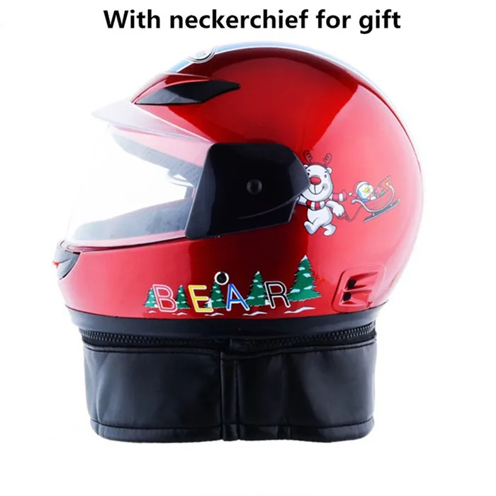

HOT Motorcycle Helmet Male Electric Car Helmet Female Four Seasons Full Face Helmet Winter Full-Covering Battery Car Kid Helmet