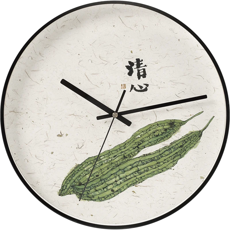 Louis Моды настенные часы Современный простой Книги по искусству Гостиная Ресторан тихий дом
