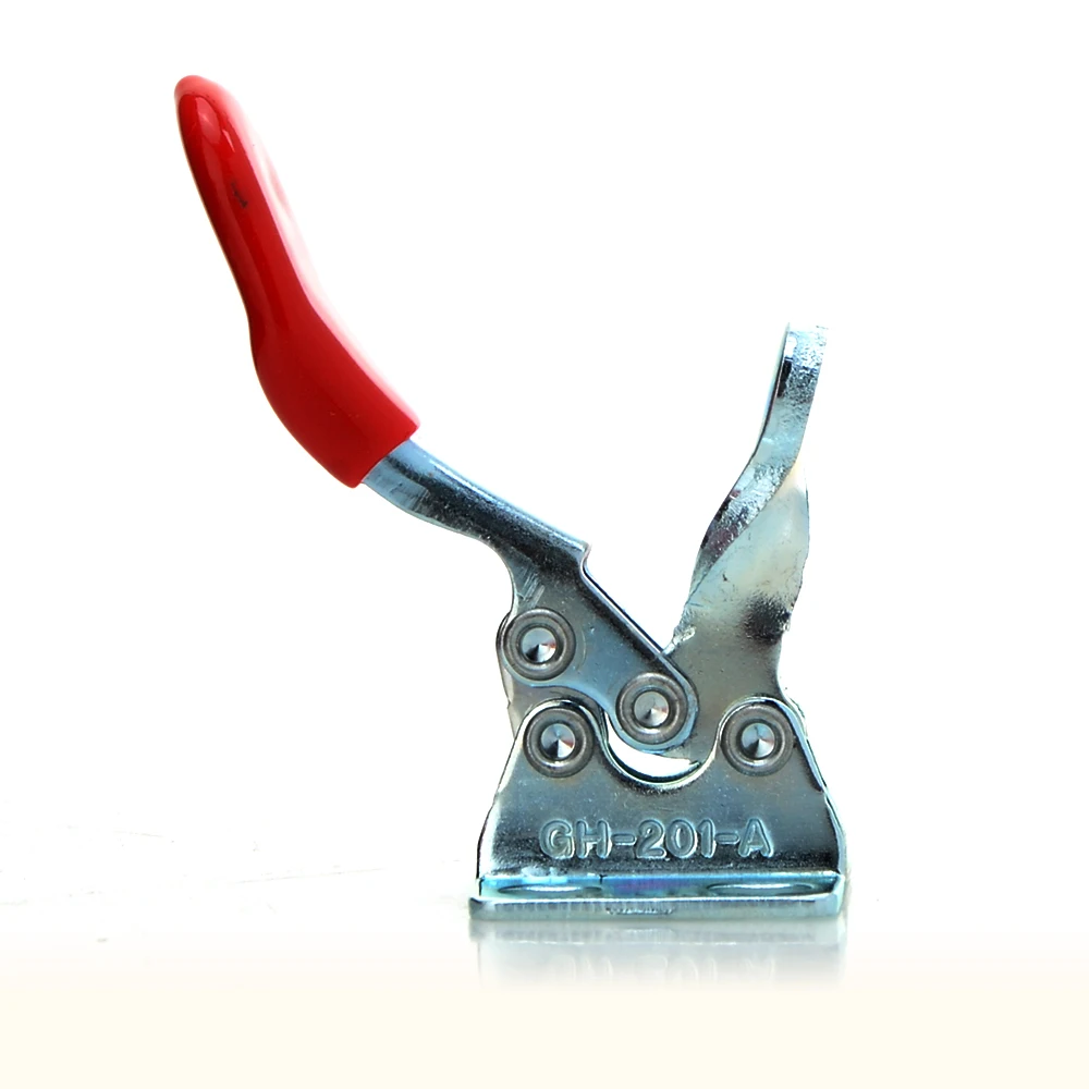 

1 Piece 60 Lbs Antislip Covered Hand Tool Toggle Clamp Horizontal Clamp 201A