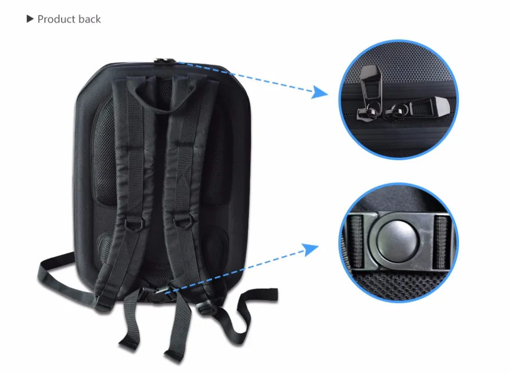 Camouflage Phantom 3 4 Hardshell Bag Backpack Shoulder Carry Case Also Suit For DJI FPV Drone Quadcopter