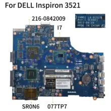 KoCoQin ноутбук материнская плата для Dell Inspiron 15R 3521 5521 Core SR0N6 I7 216-0842009 2G материнская плата CN-077TP7 077TP7 LA-9101P