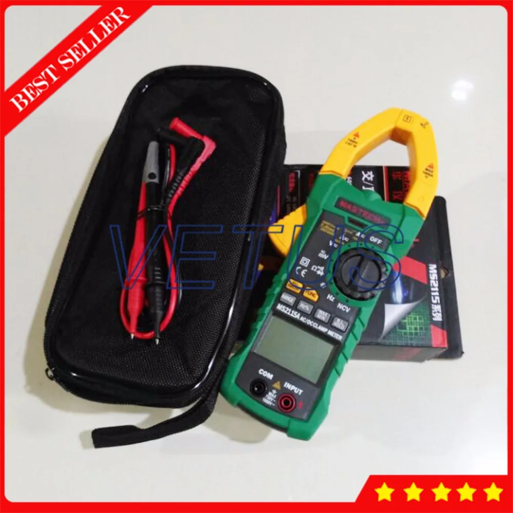 

Mastech MS2115A AC DC Clamp Meter