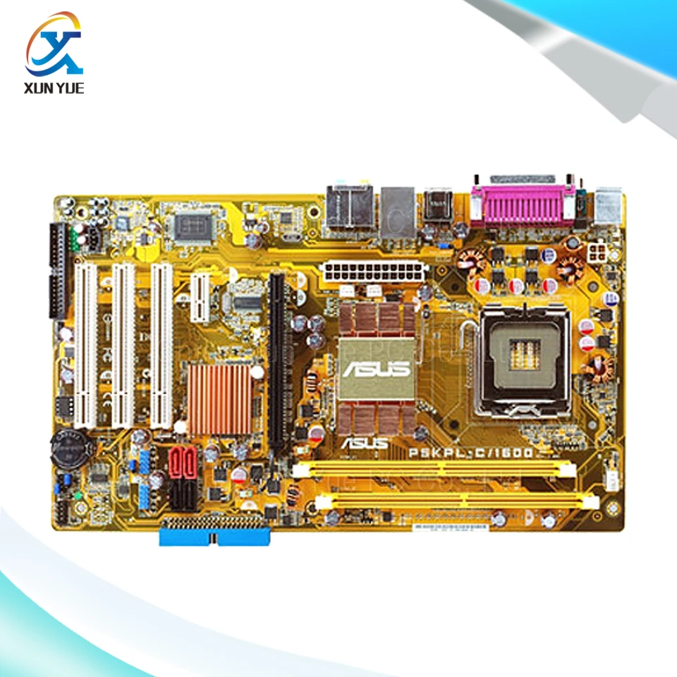 Asus P5KPL-C/1600 Original Used Desktop Motherboard G31 Socket LGA 775 DDR2 4G SATA2 USB2.0 ATX asus original motherboard g31m s2l g31 ddr2 lga 775 motherboard