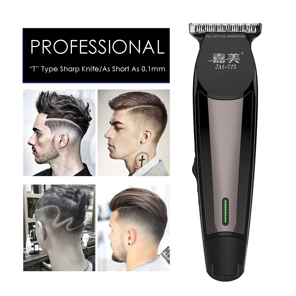 Professional Hair Clipper Electric Men Hair Trimmer Beard