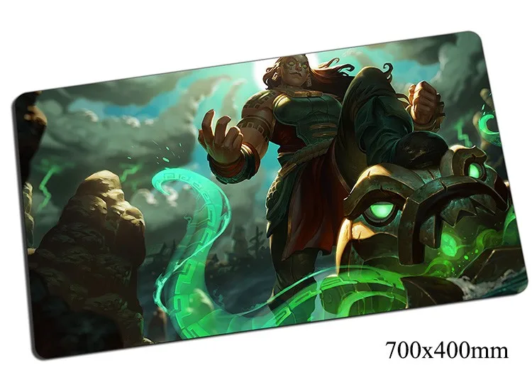 Игровой коврик для мыши Illaoi 700x400x2 мм lol игровой компьютер Kraken Priestess лучшие игровые