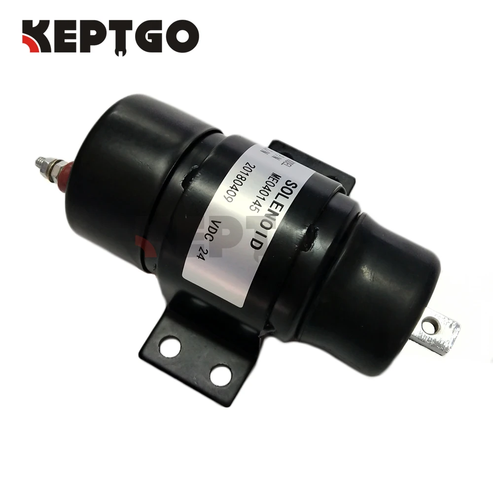 ME040145 24v электромагнитный стоп для экскаватора Kato HD800 HD900 HD250 HD450 053400 73500 1461 0745|Детали