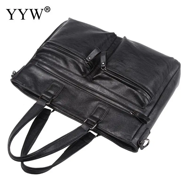 Мужские портфели из искусственной кожи мужская сумка через плечо мужская деловая сумка для ноутбука сумка через плечо сумка-мессенджер