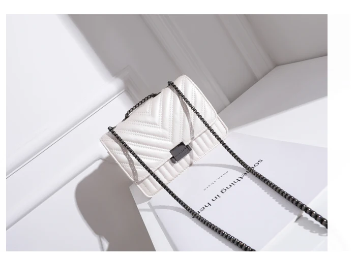 Mulheres bolsas e bolsas 2019 acolchoado crossbody