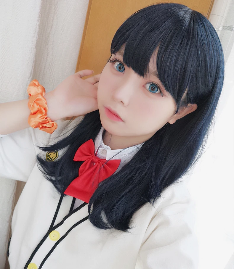 

SSSS.GRIDMAN Takarada Rikka Anime Cosplay Costume Outfit Halloween Xmas Party Suit Denkou Choujin Gridman Women Uniform Set