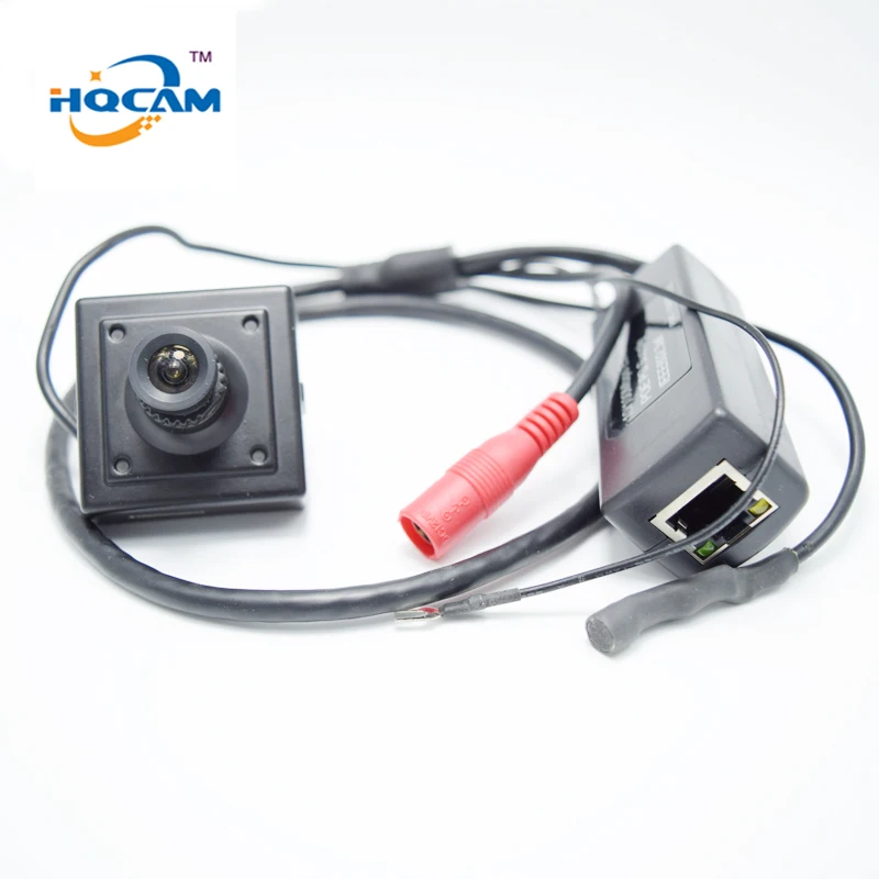 Hqcam POE ip-камера, микрофон 720 P ONVIF P2P мини IP-камера Поддержка POE телефон удаленного наблюдения внешний POE камеры xmeye