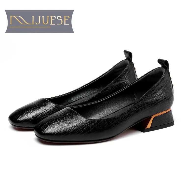 

MLJUESE 2018 women flats sheepskin paisley square toe soft flats shoes spring comfortable casual flats party dress size 34-43