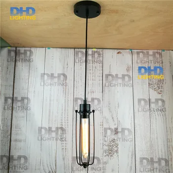 

110-240v Art Deco Vintage Industrial Antique Metal Cage Pendant Light Factory Wire Steel Lampshade lamps new 2015 pendentes luz