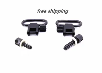 

Free shipping /1" Sling Swivels with acrews blude 1" Gun Rifle Hunting / 5 Set