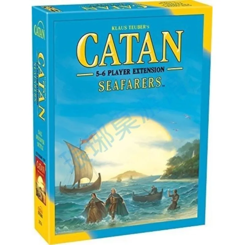 

Catan Seafarers 5-6 Player Extension Game Family Fun Playing Card Game Christmas Gift Catan Toys Educational English Table Party