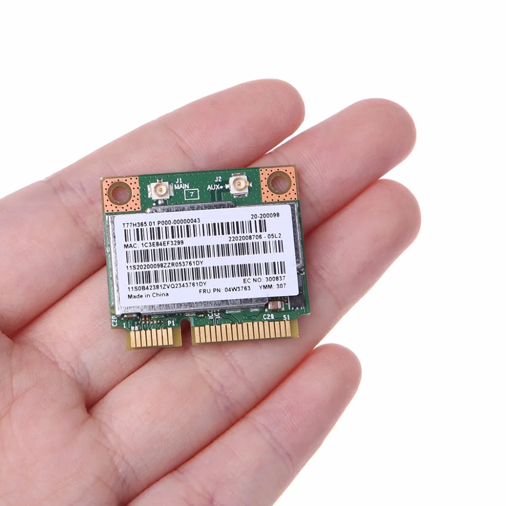 BCM943228HMB Bluetooth Половина Mini Pci-e Беспроводной Wi-Fi карты для ThinkPad E430 E130