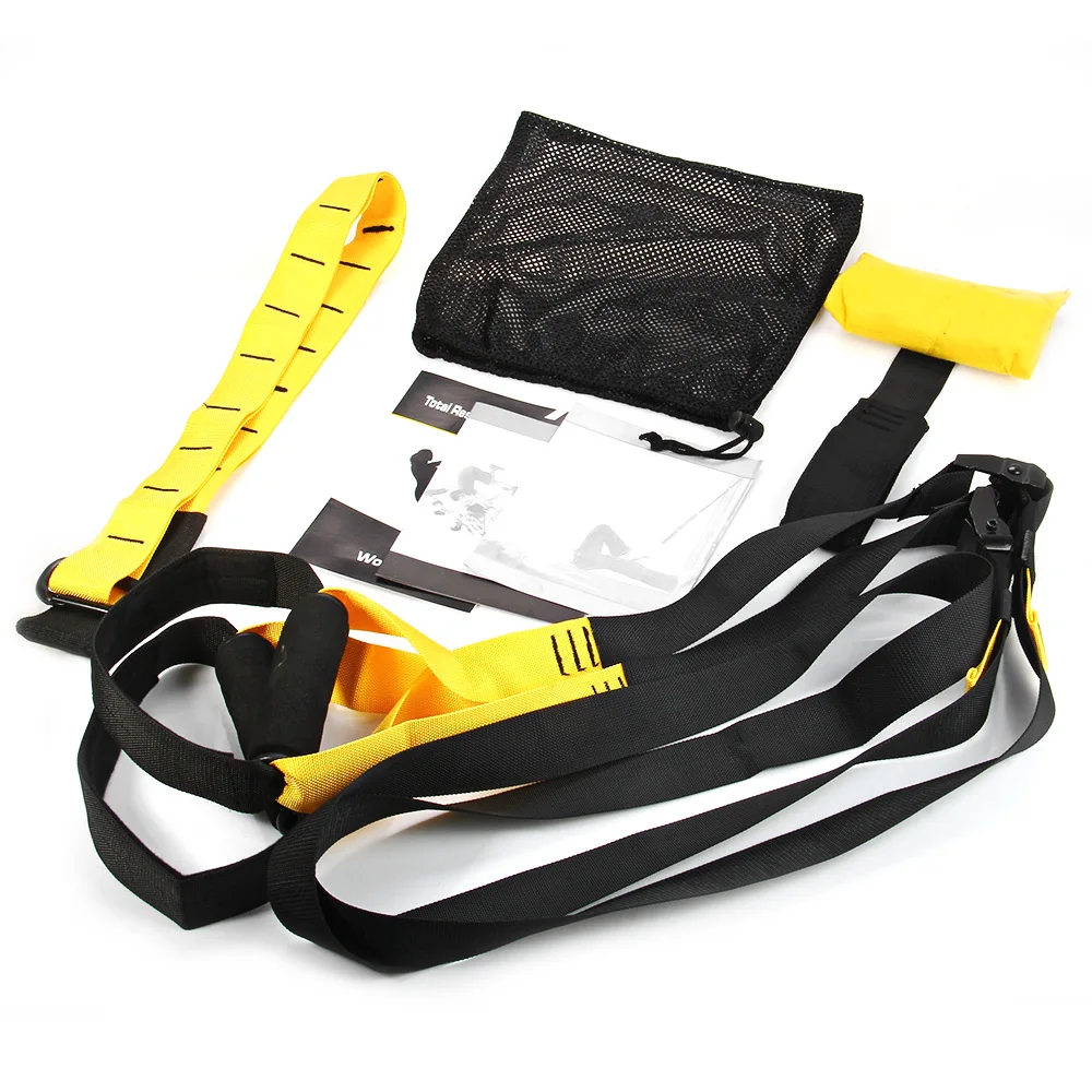 

Outlife Elastic Resistance Bands Hanging Training Strap Pull Rope Tension Home Exerciser Yoga Gym Fitness Training Equipment Set