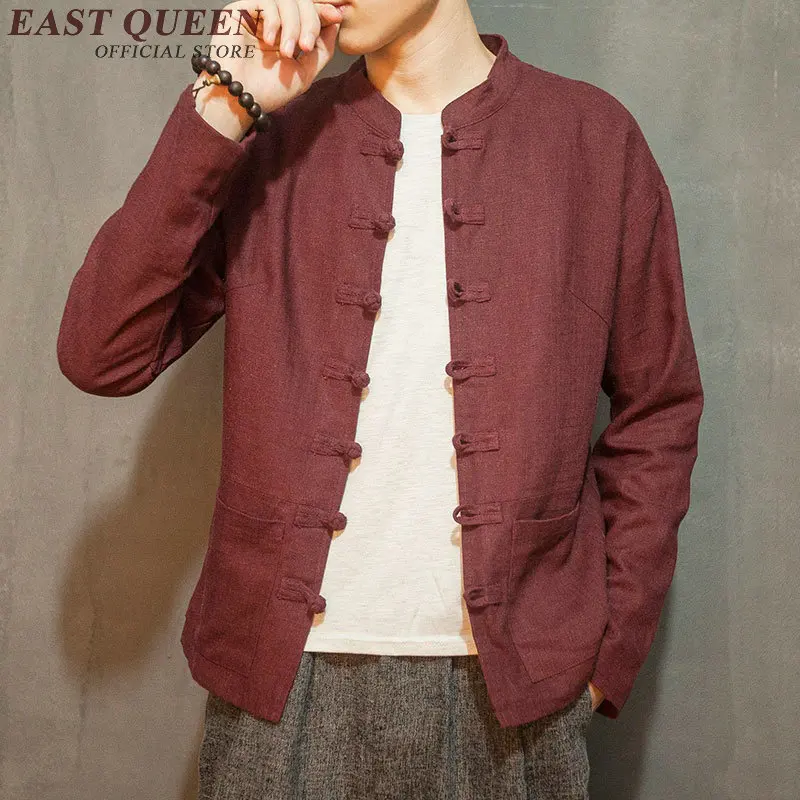 Traditional chinese clothing long sleeve chinese traditional men clothing shanghai tang traditional men KK570W
