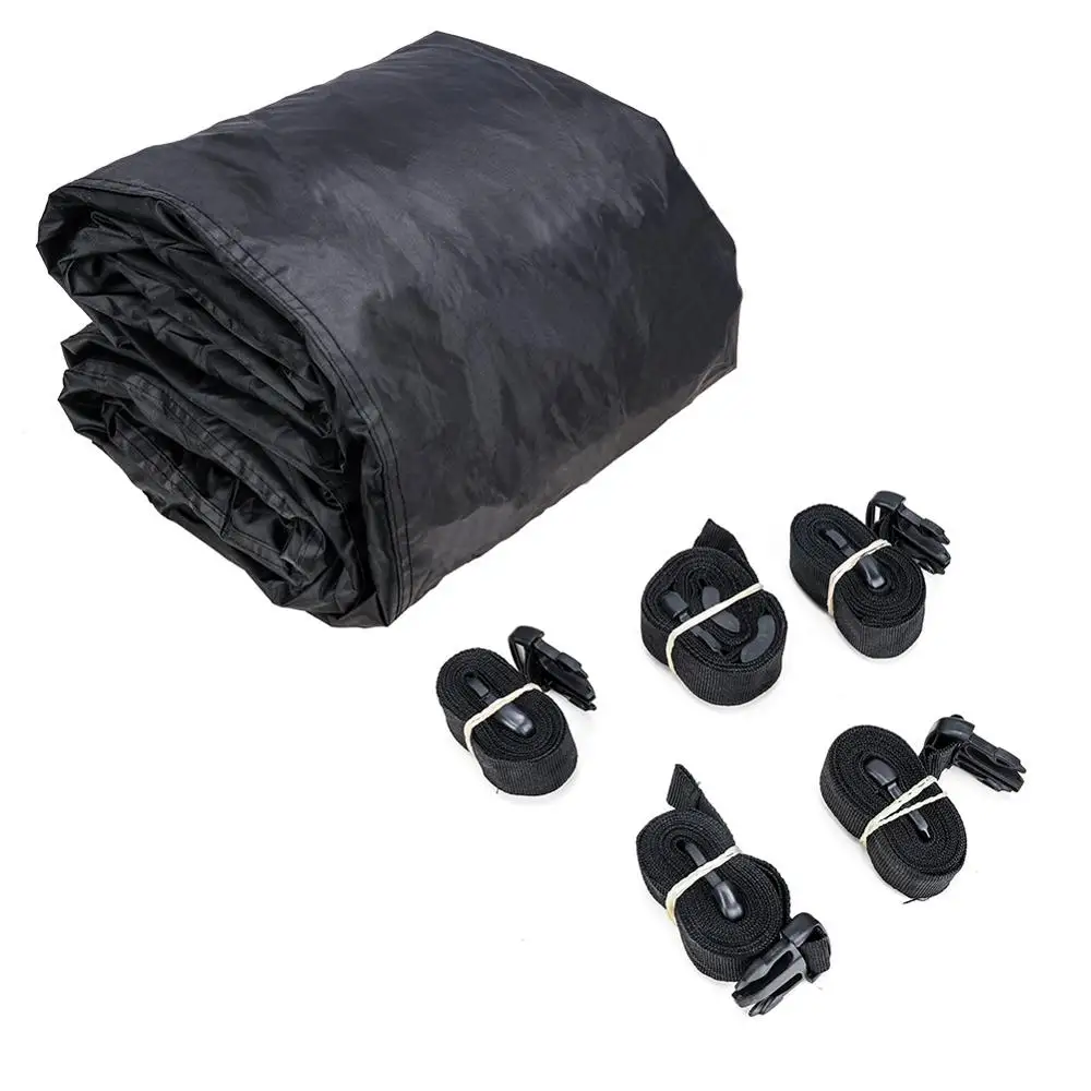 Tirol Профессиональный 600D крышка лодки T25575b 14 16FT черный серый Runabout Открытый Чехол
