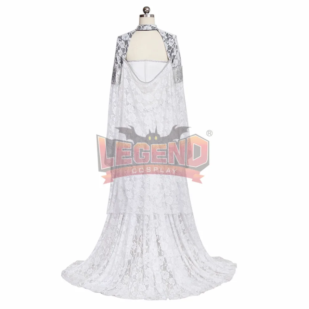 Косплей Легенда финальная фантазия XV FFXV FF15 Lunafreya Nox Fleuret Взрослый Костюм на заказ