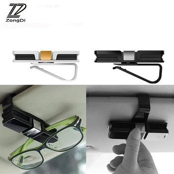 

ZD Car High Quality Elegant Sunglass Card Holder Clip Stand For Mercedes Benz W203 W211 W204 W210 AMG BMW F10 E34 E30 F20 X5 E70