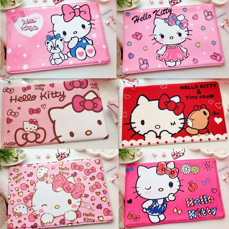 

New Hello kitty Door Mat Rug Carpet Floor Accent yey-k290