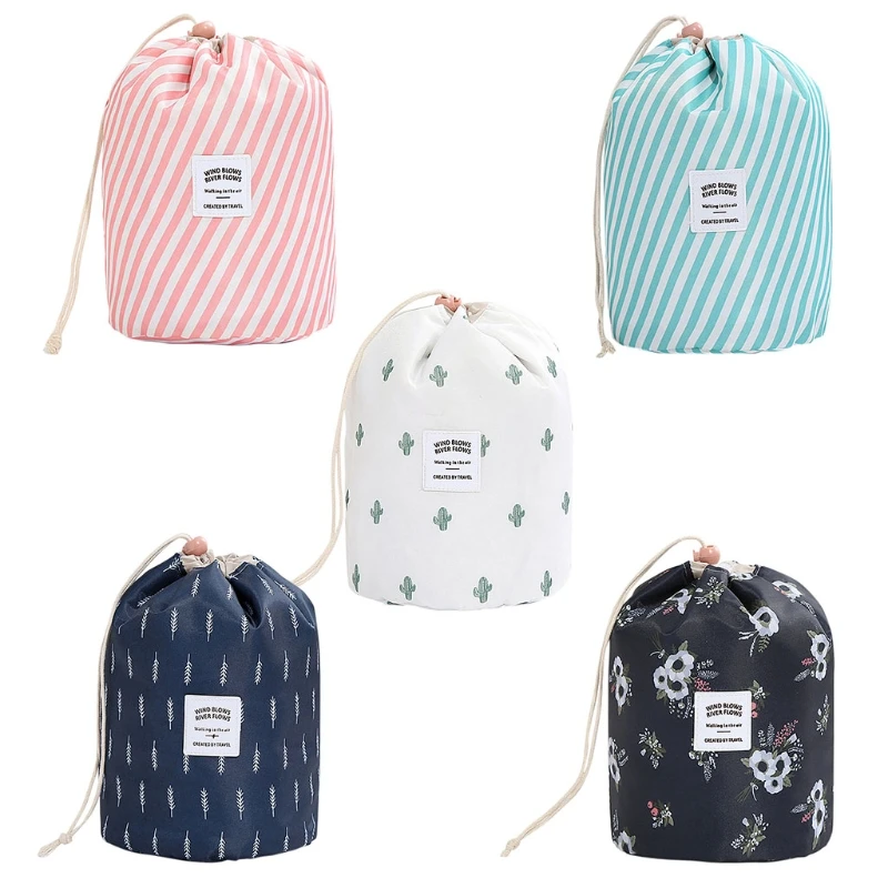 

High Quality Oxford Cosmetic Makeup Bag Travel Toilet Bags Drawstring Toiletry Case Pouch Organizer