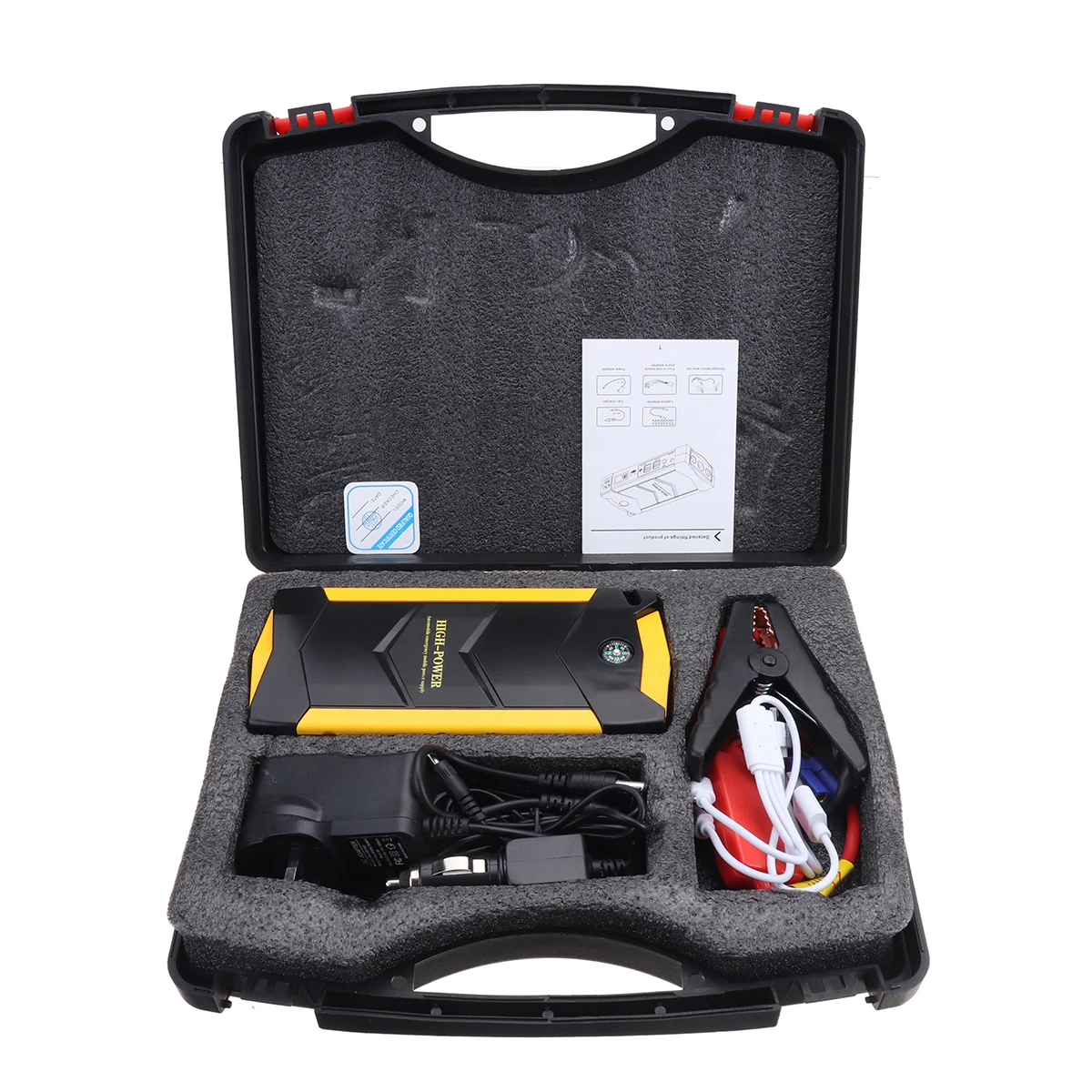 82800mAh High Power Car Jump Starter 12V Portable Starting Device Power Bank Car Charger For Car Battery Booster Buster 4 USB