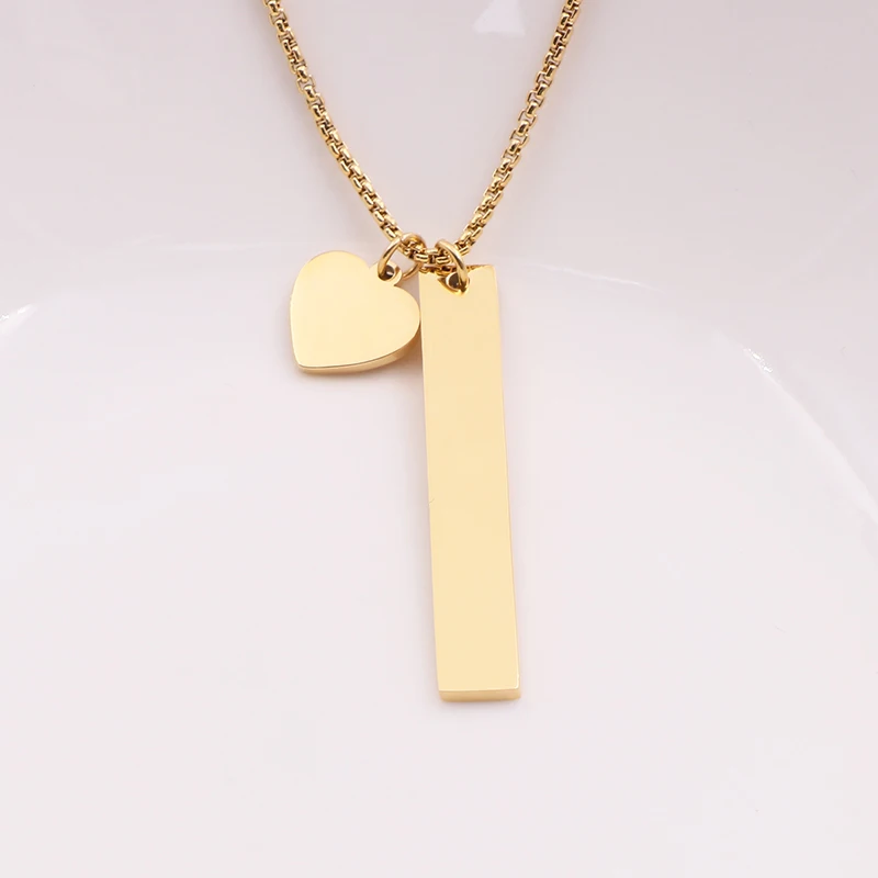 Gold Heart Necklace (1)