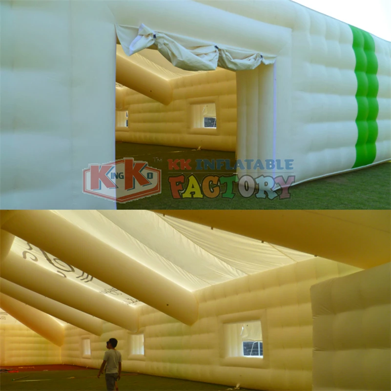 Фестивали выставок 500 человек огромный надувной куб палатка для наружного использования