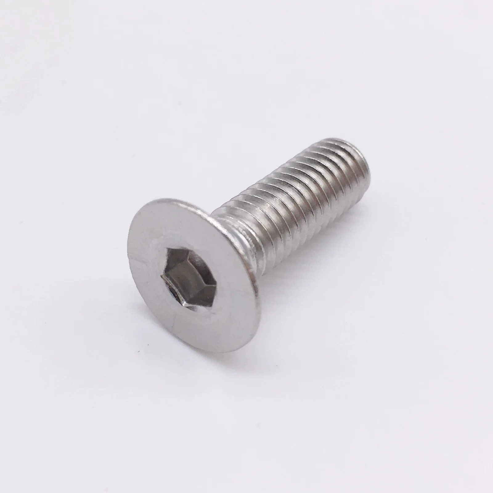 M5 Cap Screws Socket Flat Countersunk Head Hex Bolt Stainless Steel 304 Silverin Screws from