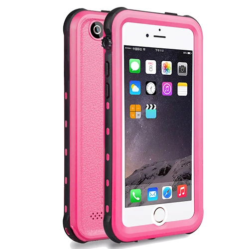 REFUNNEY IP68 водонепроницаемый ударопрочный чехол для iPhone 5 5S SE подводный чехол Coque Capinha для плавания iPhone5 5 s 5se - Цвет: Розовый