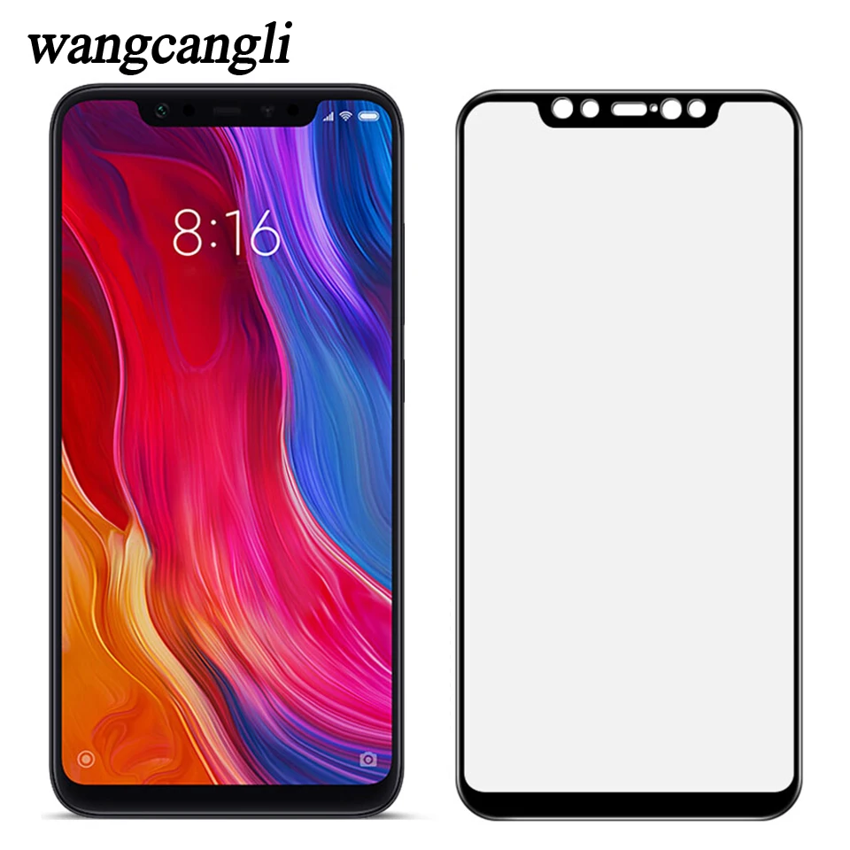 Закаленное стекло wangcangli для xiaomi mi 8 8se Защитное mi8 8SE | Мобильные телефоны и