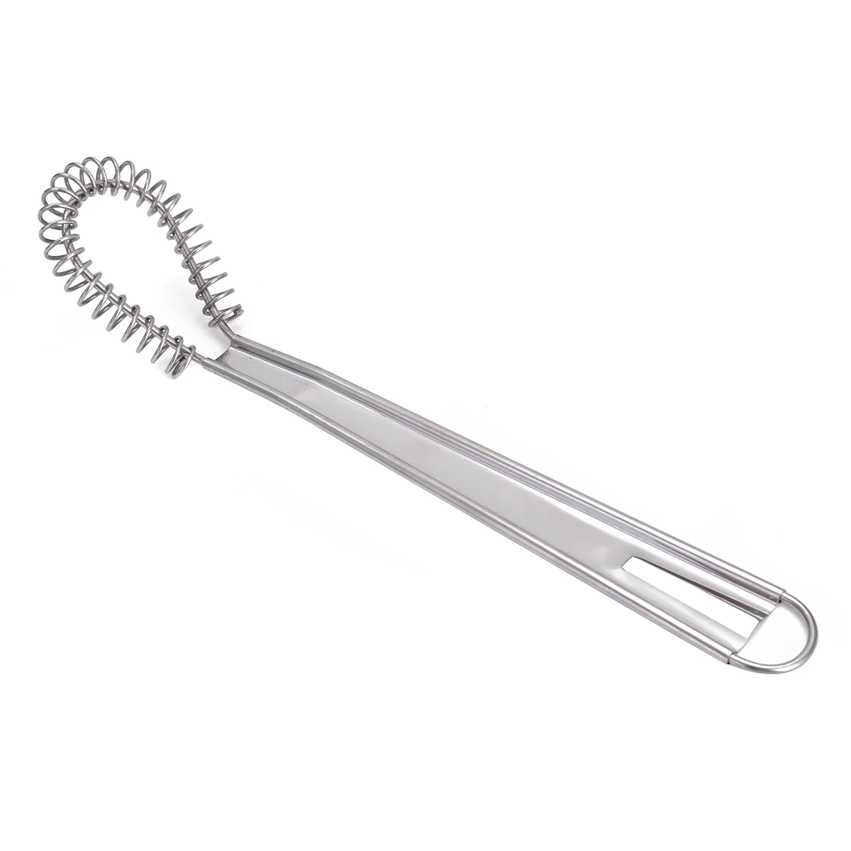 1pc Stainless Steel Egg Wire Whisk Magic Whisk Egg Sauce Smooth Cream Hand Stirrer Silver Eggbeater for Kitchen Tool