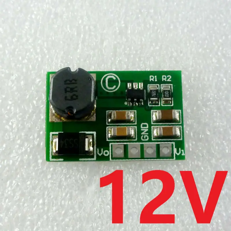 

DD2424SA_12V 12W DC-DC Converter Boost 2V-12V to 12V Power Supply UPS Module for LED Monitor CCTV PTZ