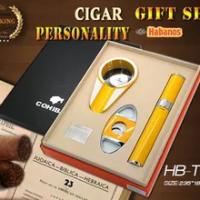 Cohiba Золотой рыцарь металл мини-Пепельница сигары резак Высокое качество сигары трубки красивый подарок бизнес подарочные наборы