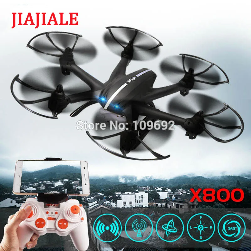 Квадрокоптер MJX X800 2 4 ГГц канала 6 осей с поддержкой Wi Fi|mjx x800|uav quadcopterdrone rc |