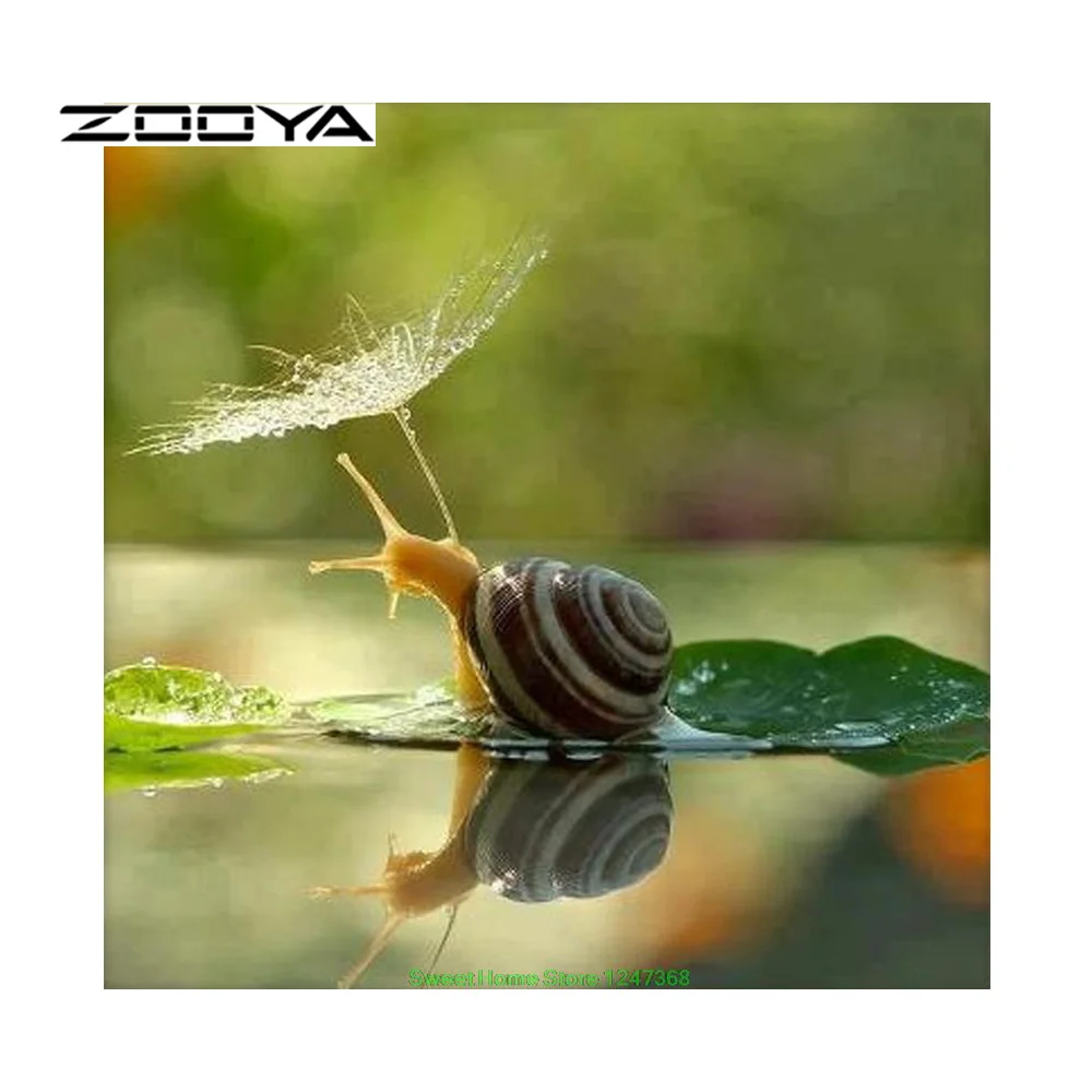 ZOOYA Алмазная картина новый набор для творчества животные 3D вышивка крестиком