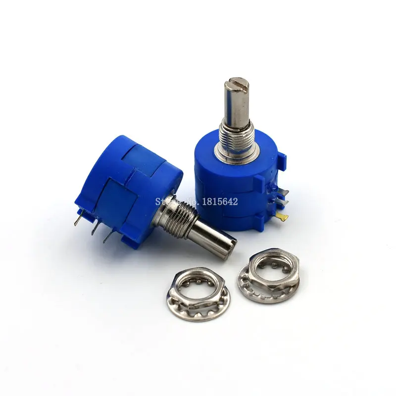 3590S 2 102L 1K Ом 1KR 102 прецизионный мультиповоротный потенциометр 10 кольцевой