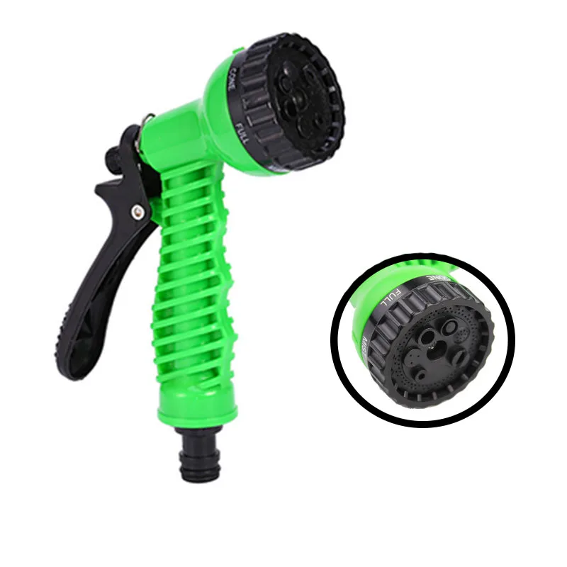 

Portable Garden Water Hose Household Water Pistol Garden Watering Lawn Care Car Wash Pistol 7 Sprayer Garden Tools Home
