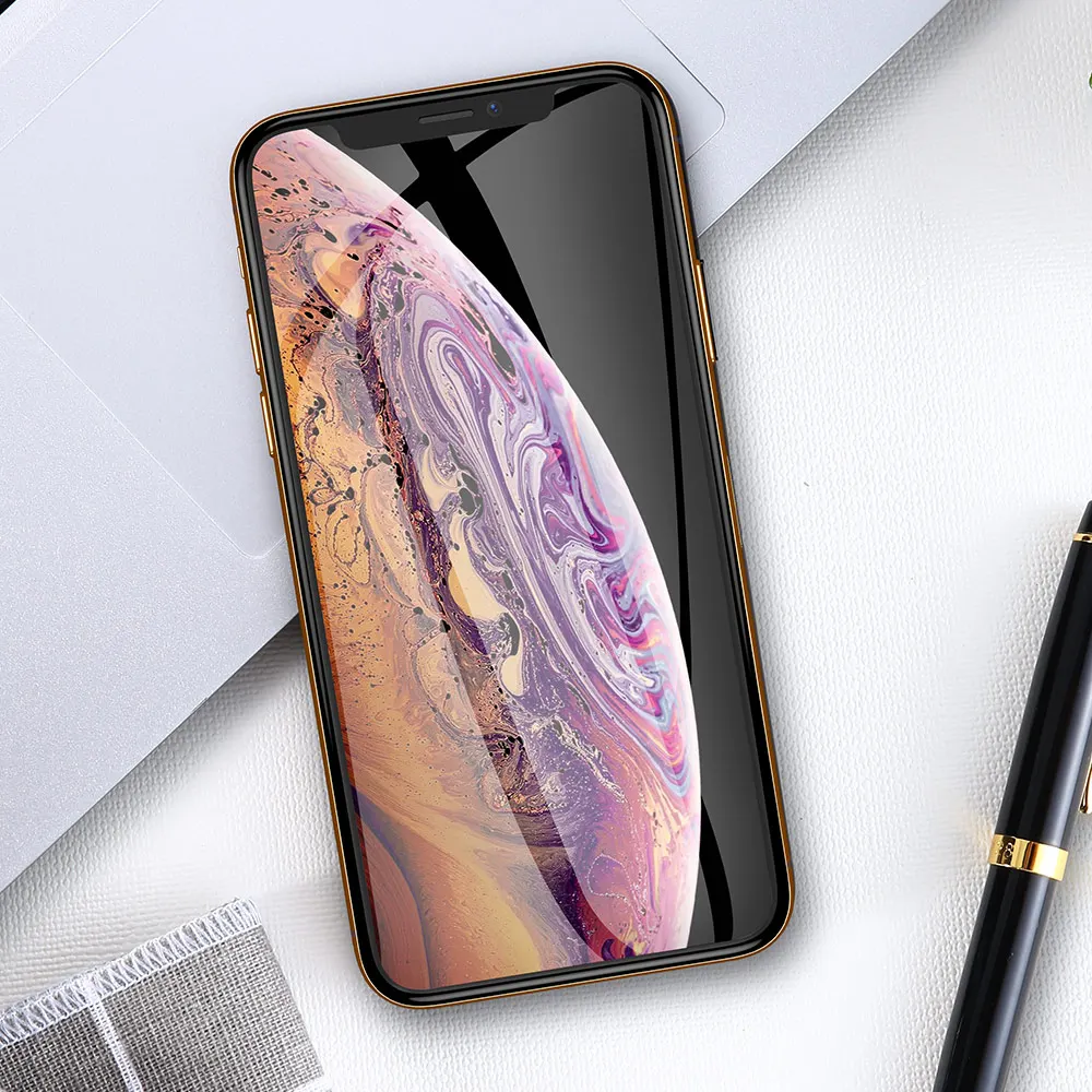 Закаленное антишпионское стекло для iPhone 11 Pro Max X XS XR Защита экрана