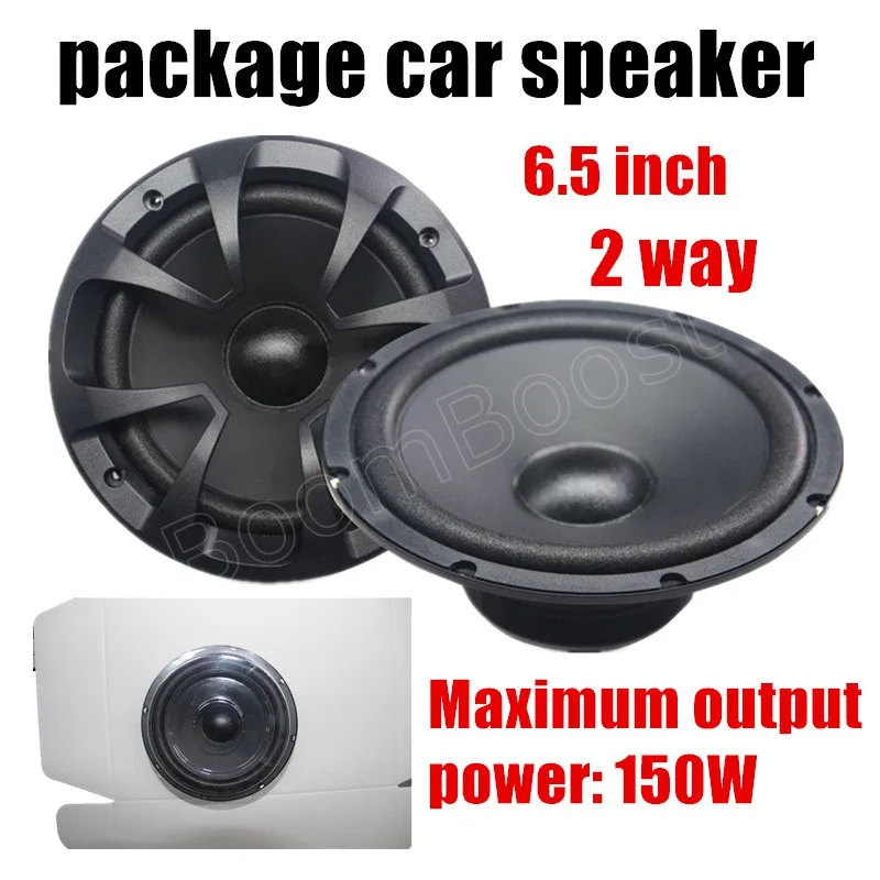 6.5 inch 2 Way 2x150W Car package Speaker Car stereo audio Speaker Free