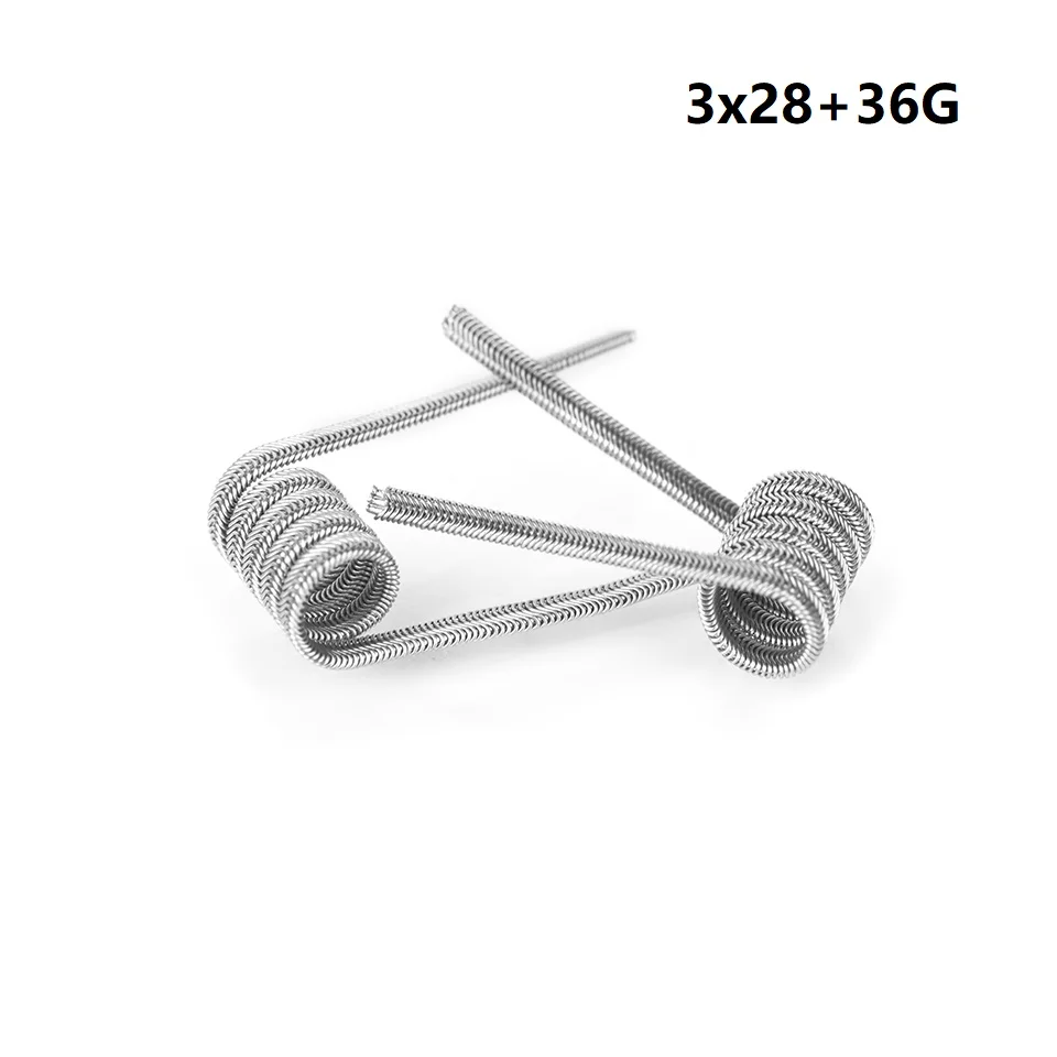 Koop 10 pcs buis Originele Wotofo Prebuilt Coil Ni80 Alien Verwarming Coil Vervanging Hoofd Spoel 0.22ohm 0.3ohm Voor RDA RTA Verstuiver Tank