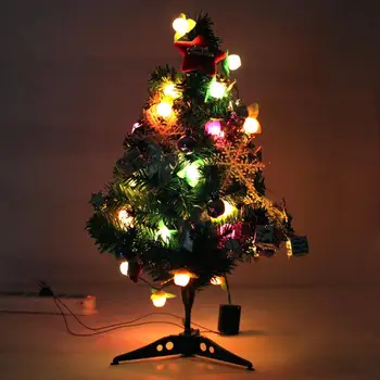 

Christmas Decorations 60 cm Luminous Desktop Mini Christmas tree Christmas Decoration Supplies Christmas Tree A Small Pine Tree