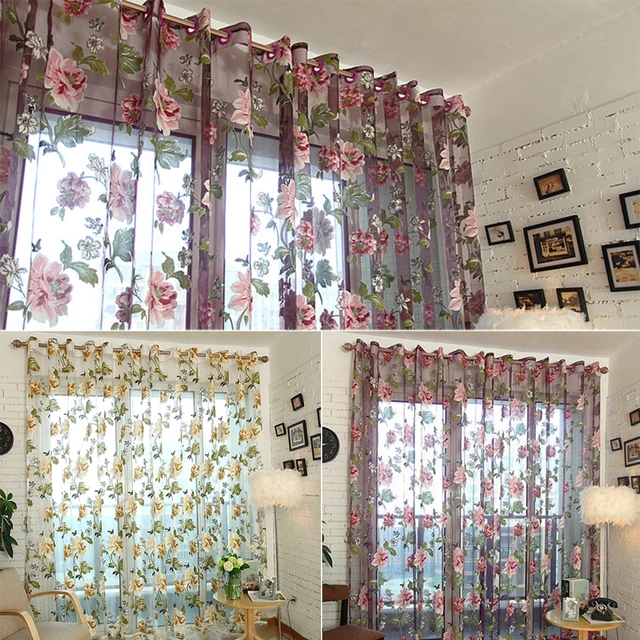 Online shop grote paarse gordijnen pioen beige slaapkamer ... Woonkamer beige gordijnen