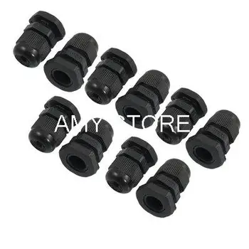 

Black Plastic PG9 Waterproof Cable Glands Joints